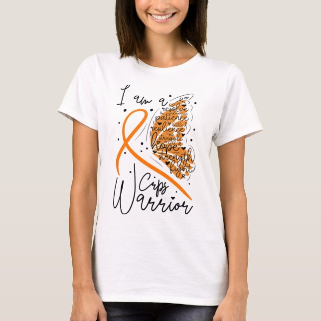Butterfly Crps Warrior  T-Shirt (Front)
