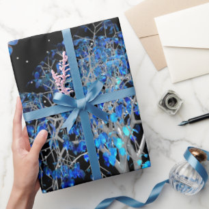 Butterfly Crystal Wrapping Paper