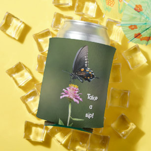 Butterfly Cute Can Cooler Nature Cooler