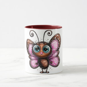 Butterfly cutie coffee mug