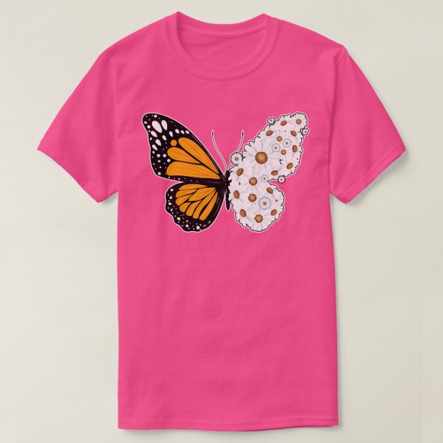 Butterfly Daisy T-Shirt (Design Front)
