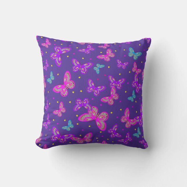 Butterfly dance cushion (Front)