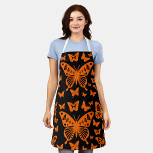 Butterfly Dance in Orange Apron