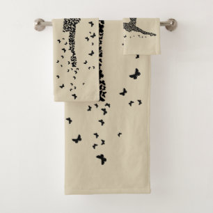 Butterfly Dancer Bath Towel Set