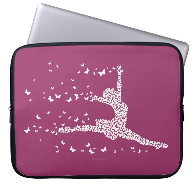 Butterfly Dancer Laptop Sleeve (Front)