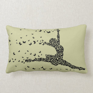 Butterfly Dancer Lumbar Cushion