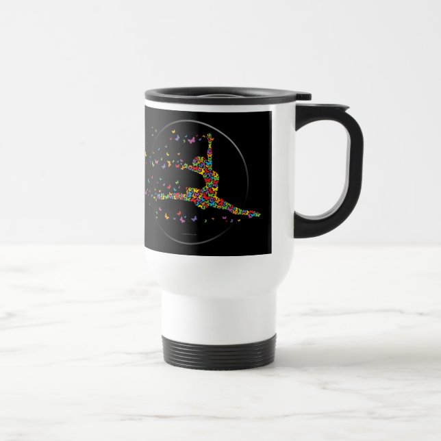 Butterfly Dancer Travel Mug (Right)