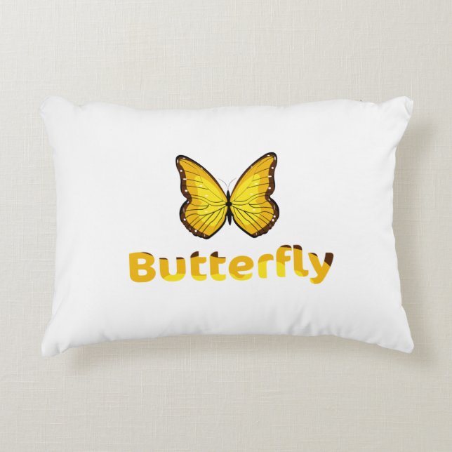 Butterfly Decorative Cushion (Front)