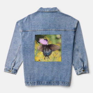 Butterfly denim jacket