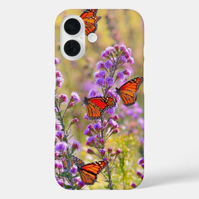 Butterfly Design iPhone case (Back)