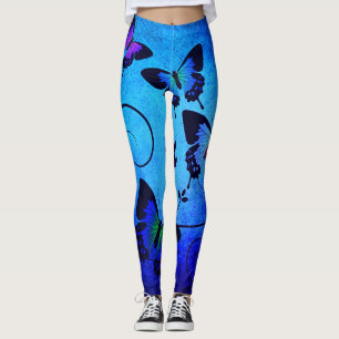 Butterfly design leggings