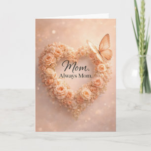 Butterfly Design   Mother’s Day Gift Card