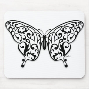 Butterfly_Design Mouse Pad