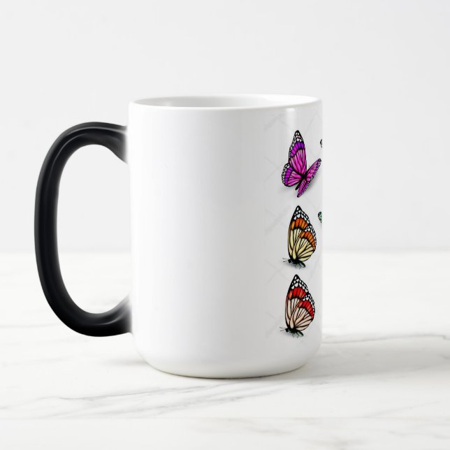 Butterfly Design Mugs & Cups (Left)
