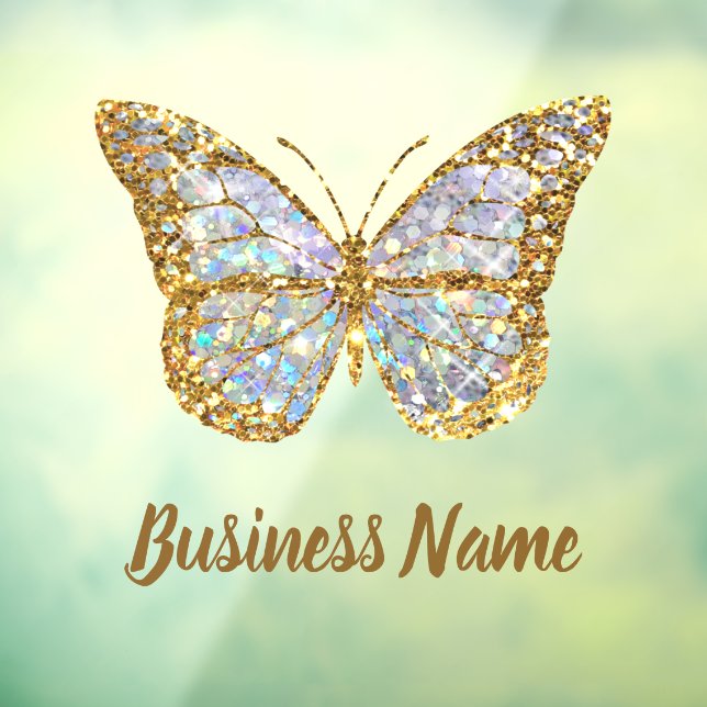 Butterfly design window cling (Sheet 3)