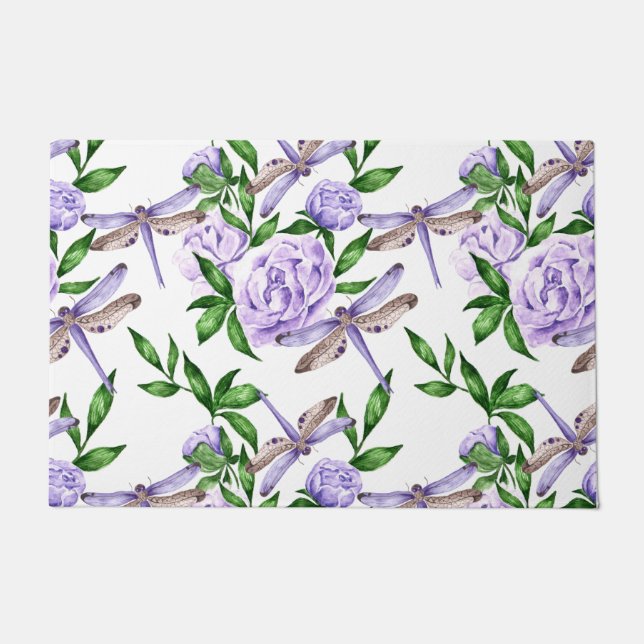 Butterfly Diamond Art Doormat (Front)