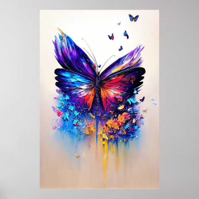 Butterfly Discovery Adventure Nature Planet Earth  Poster (Front)