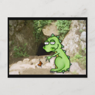 Butterfly Dragon Postcard