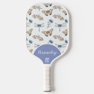 Butterfly Dragonfly Dainty Pretty Official USA Pickleball Paddle