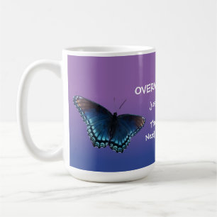 butterfly dragonfly inspirational message mug 25r