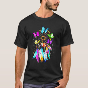 Butterfly Dream Catcher Butterfly Lover T-Shirt