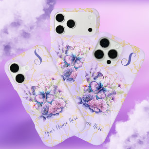 Butterfly Dream In Purple Case-Mate iPhone Case