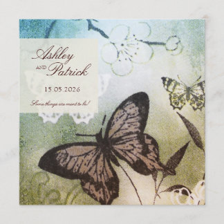 Butterfly Dream Wedding Invitation