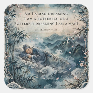 Butterfly Dream — Zhuangzi Taoism Sticker