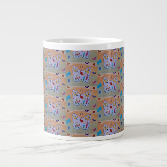 Butterfly Dreaming Large Mug (Front)