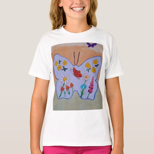 Butterfly Dreaming  T-Shirt (Front)