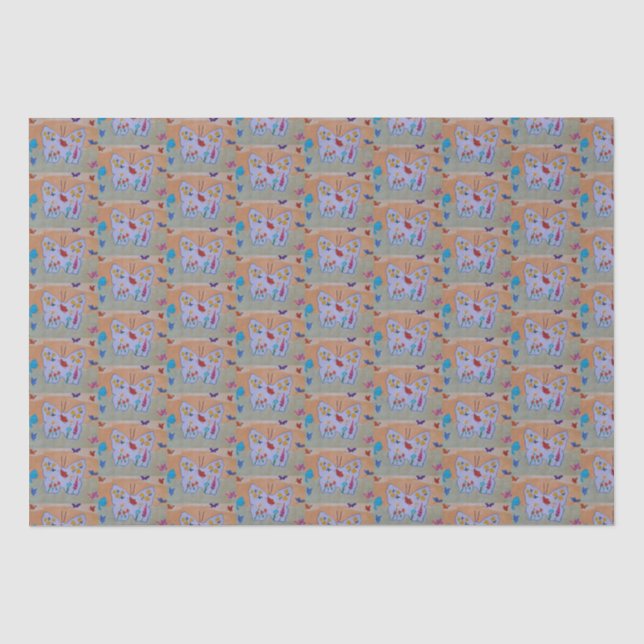 Butterfly Dreaming Tissue Paper (Front)