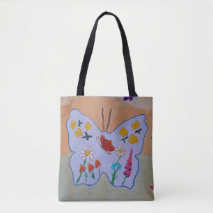 Butterfly Dreaming Tote Board Bag