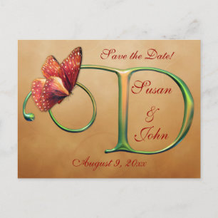 Butterfly Dreams Announcement Postcard