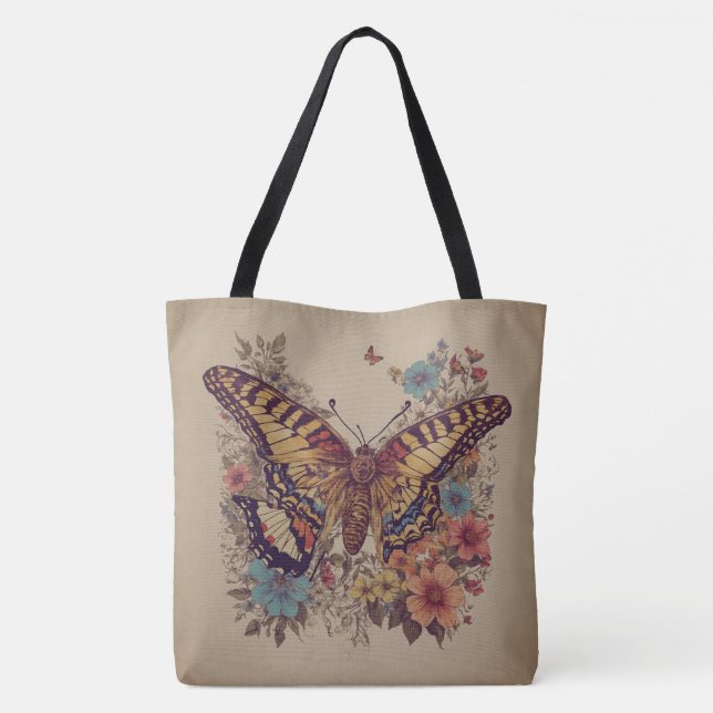Butterfly Dreams Carry Bag (Back)