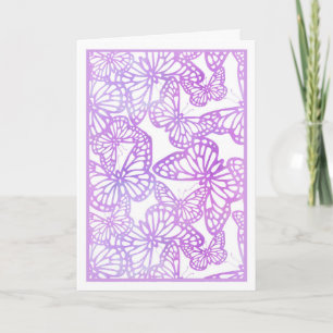 Butterfly Dreams (Lavender) Blank Card