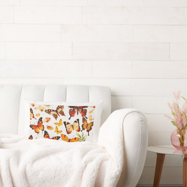 "Butterfly Dreams" 🦋✨ Lumbar Cushion (Couch)