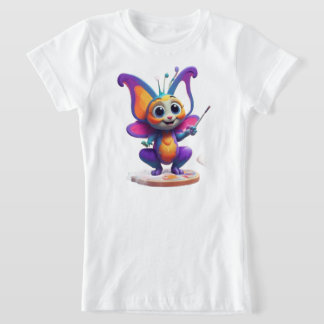 "Butterfly Dreams & Penguin Smiles" T-Shirt