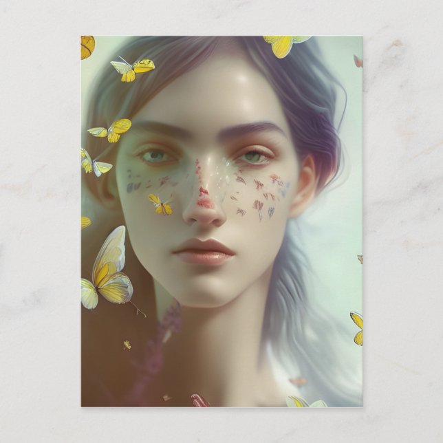 Butterfly Dreams  Postcard (Front)