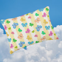 Butterfly Dreams Yellow White Stripe