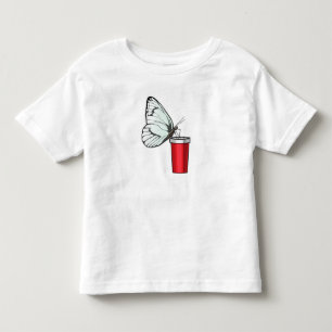 Butterfly Drinking mug Toddler T-Shirt