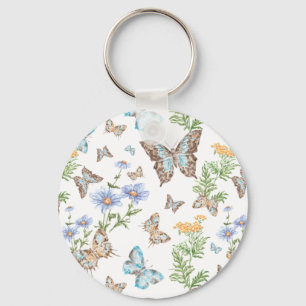 Butterfly Effect Art Key Ring