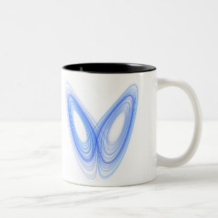 Butterfly Effect -- chic geek Two-Tone Coffee Mug