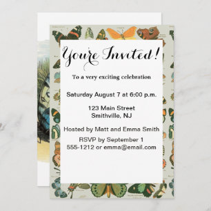 Butterfly Elf Artwork Cute Elves Butterflies Invitation