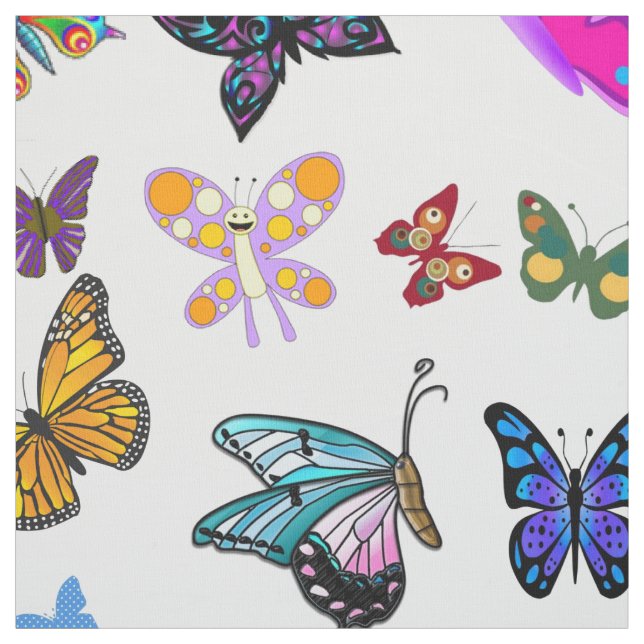 Butterfly Fabric (Swatch)