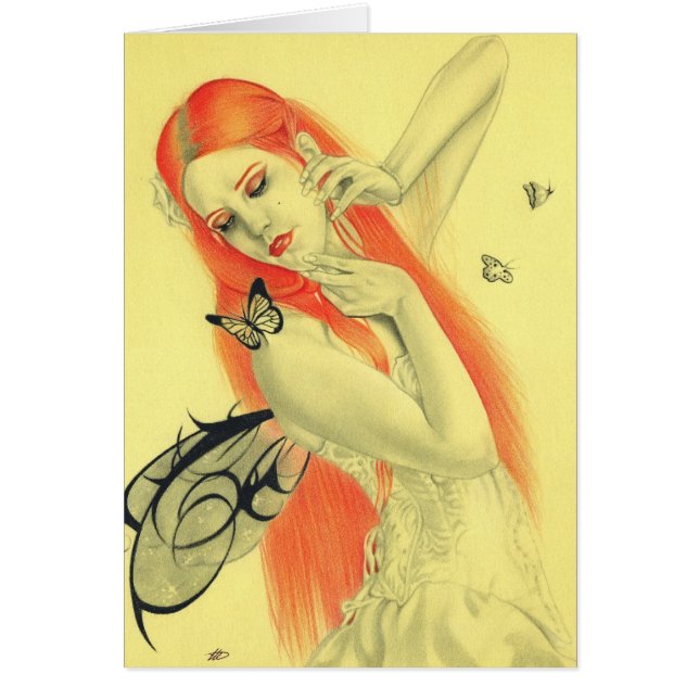 Butterfly Fairy Secrets Card (Front)