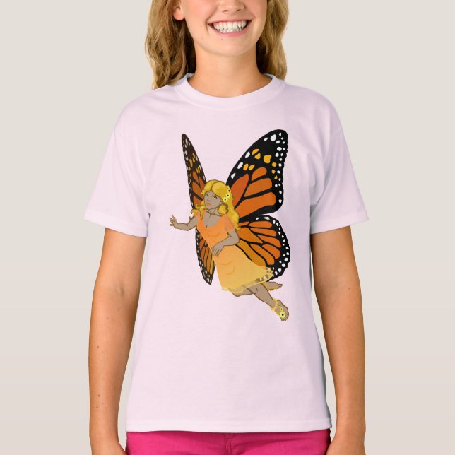 Butterfly Fairy Shirts Butterfly Fearies Tee (Front)
