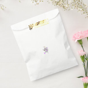 Butterfly Fairy Tattoo Vector – Vintage Floral Art Favour Bags