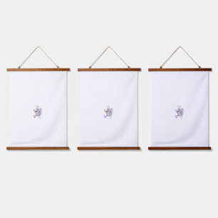 Butterfly Fairy Tattoo Vector – Vintage Floral Art Hanging Tapestry