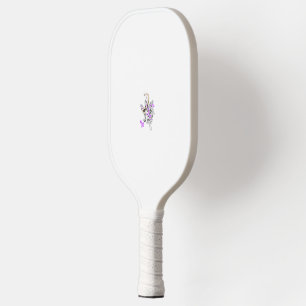 Butterfly Fairy Tattoo Vector – Vintage Floral Art Pickleball Paddle