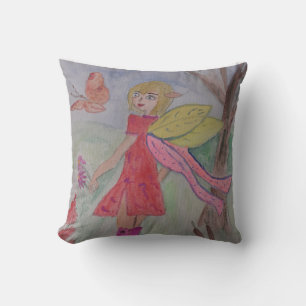Butterfly Fairy Throw Cushion